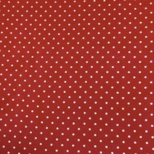 Wyoming Traders Unisex Wild Rag Polka Dot Silk Western Scarf - 34.5" - RED